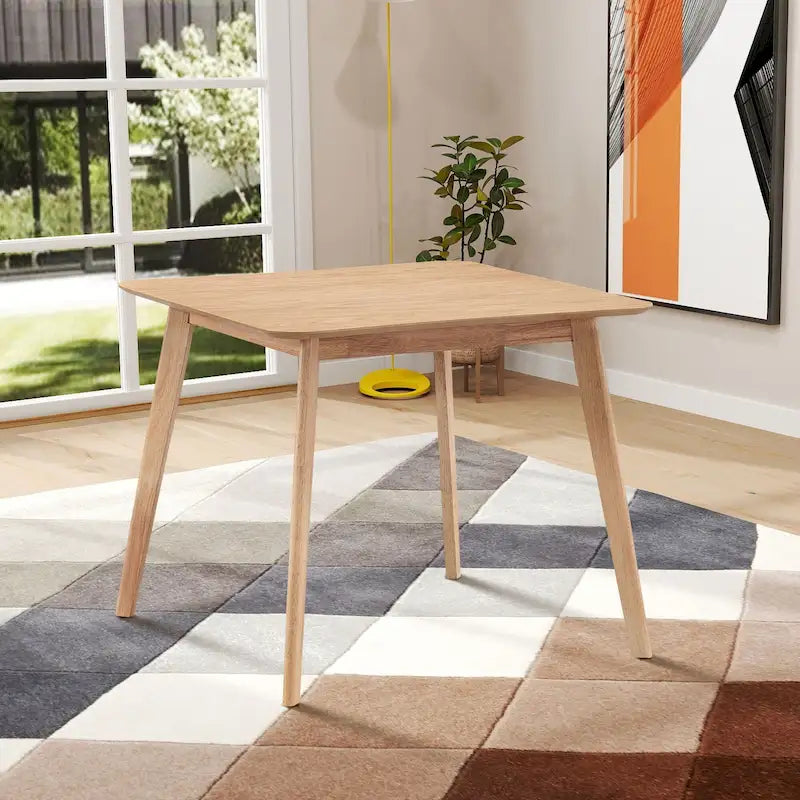 Table moderne avec plateau en MDF et pieds en métal pour les cuisines d'espaces réduits Utilisation multifonctionnelle et salon