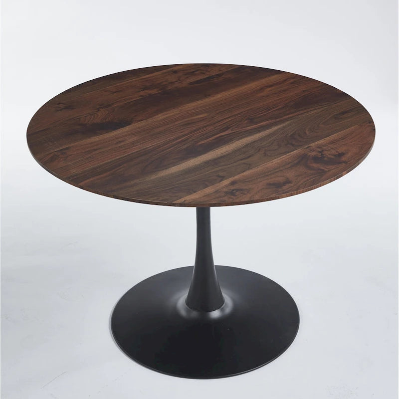 Table moderne avec plateau en MDF et pieds en métal pour les cuisines d'espaces réduits Utilisation multifonctionnelle et salon