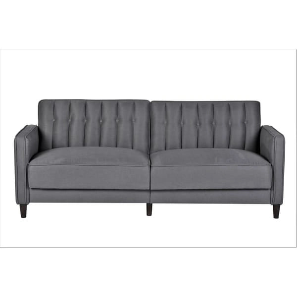 Canapé-lit rembourré en velours de luxe Grattan