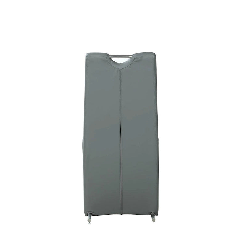 Chaise d'appoint Somette Eva rembourrée avec poignée arrière, lot de 2 - 20,9 x 18,5 x 39,4