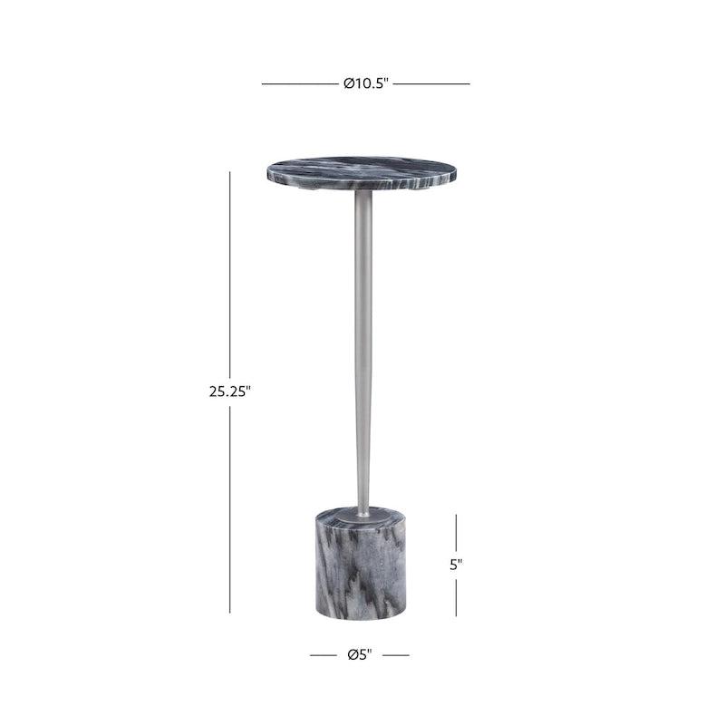 Table d'appoint Kendall Glam Marble