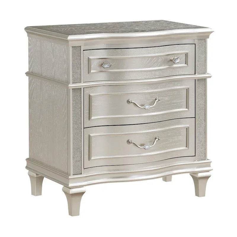 Lit de rangement 5 pièces Rosarito Silver Oak and Ivory